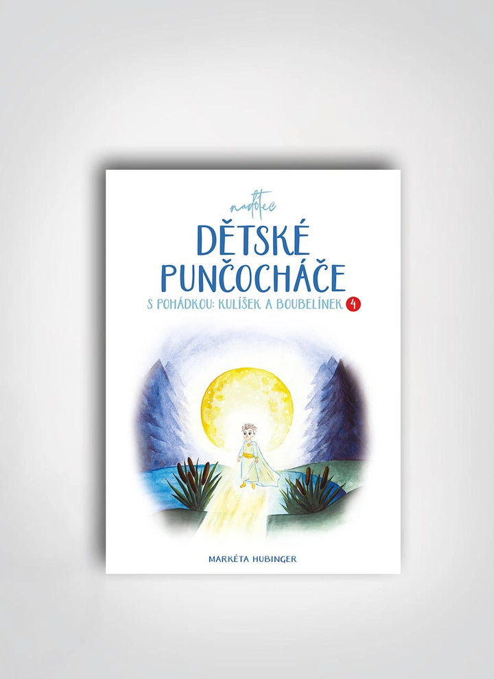 Kinderstrumpfhosen mit Märchenbuch – POHÁDKY IV (grau)
