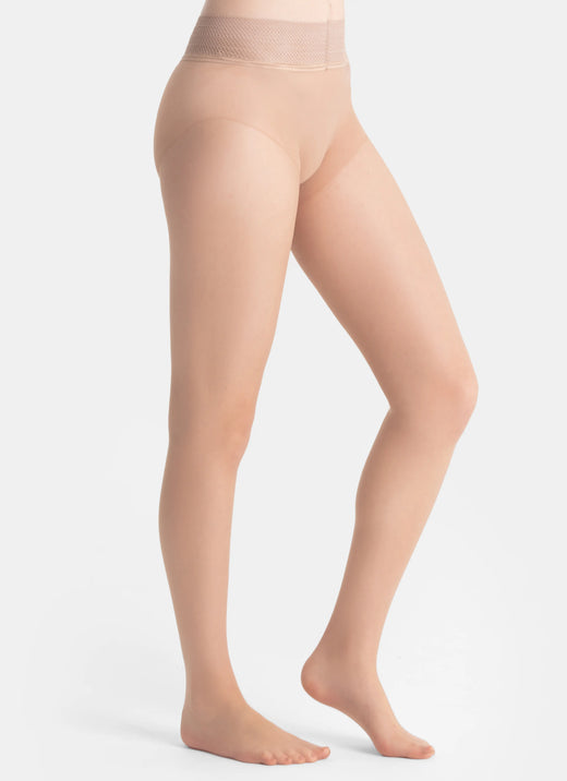 5er-PACK: Dezente Strumpfhosen | nadotec TAJEMSTVÍ | 15 DEN beige