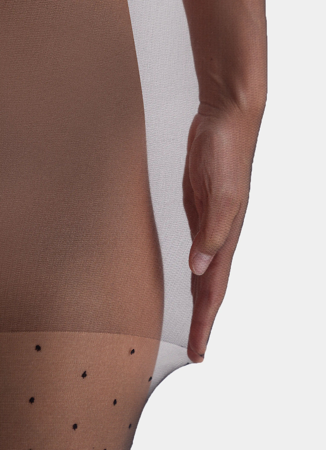 5Eer-PACK: Gemusterte Strumpfhosen | nadotec TEČKA. | 20 DEN