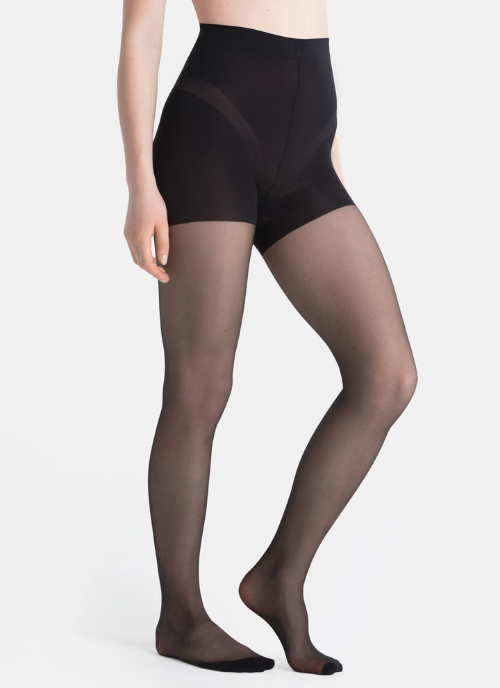 Figurformende Strumpfhose | nadotec LADNOSTI | 20 DEN schwarz